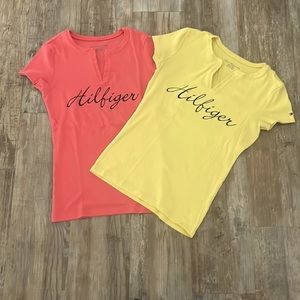 Selling two Hilfiger T shirts